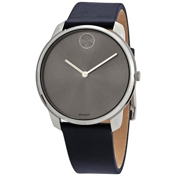 NWT Movado Fashion Men's Quartz Steel Authentic Watch - Picture 1 of 3